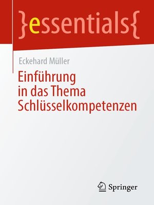 cover image of Einführung in das Thema Schlüsselkompetenzen